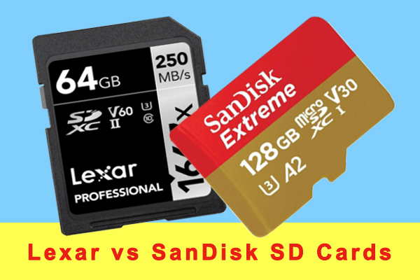 Lexar vs SanDisk SD Cards: What’s the Difference & Which’s Better