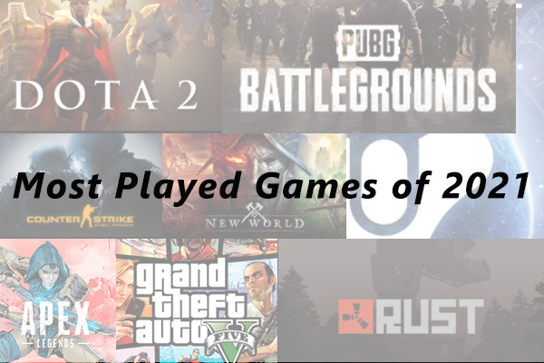 Steam Announced the Most Played Games of 2021! Check the Lists