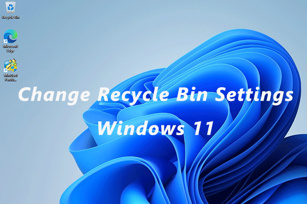 Change Recycle Bin Settings Windows 11 | Recycle Bin Storage Size