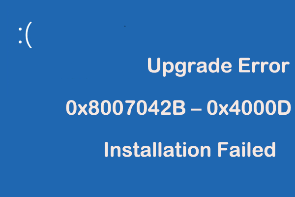Fix Windows 10 Upgrade Error 0xC1900101 – 0x4000D [Solved]