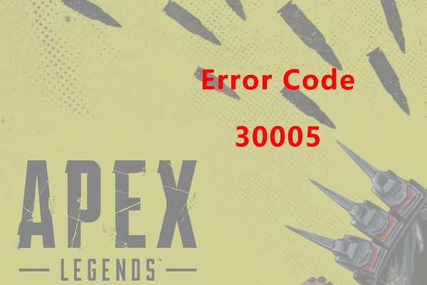 Fixed: Apex Legends Error Code 30005 – CreateFile Failed with 32