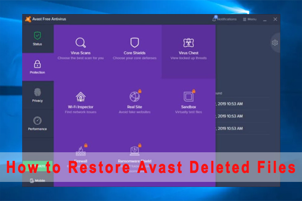 How to Restore If Avast Delete My .Exe Files? Here’re 4 Ways