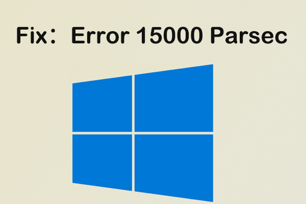 How Can I Fix the Error 15000 Parsec?