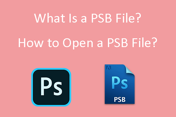 PSB File: What Is It & How to Open or Convert It?