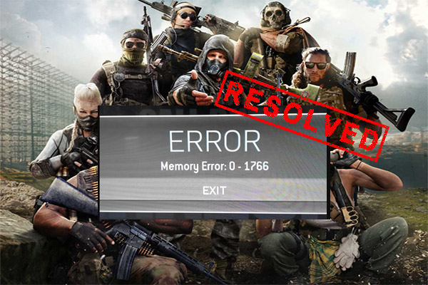How to Fix Warzone Memory Error 0-1766 on PC & Xbox? [8 Ways]