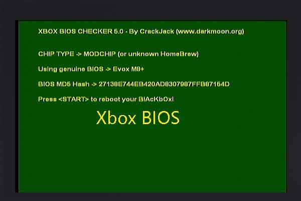 Xbox BIOS: What Is It and How to Download It Freely