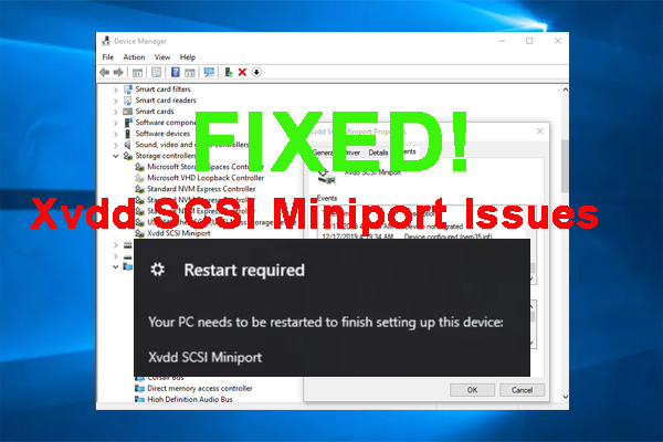 How to Fix Xvdd SCSI Miniport Issues in Windows 10/11? [5 Ways]