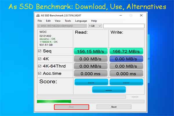 As SSD Benchmark: Key Features, Download, Alternatives