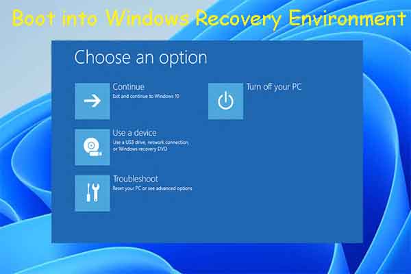 How to Boot into Windows Recovery Mode on Bootable/Unbootable PCs