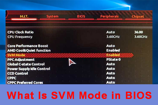 What Is SVM Mode in BIOS & Should You Enable it? [Answered]
