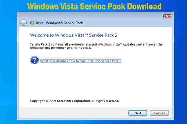 Windows Vista Service Pack (SP1, SP2) Download (32 & 64 Bit)
