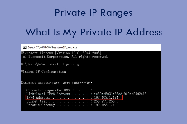 Private IP Ranges | What Is My Private/Local IP Address