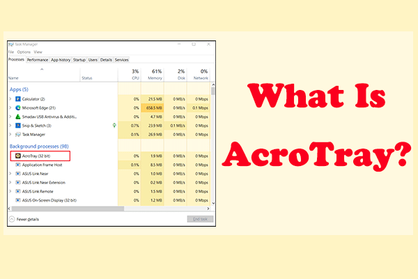 What Is AcroTray and How to Disable It on Your Computer?