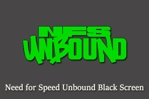 How to Repair Need for Speed Unbound Black Screen Issue