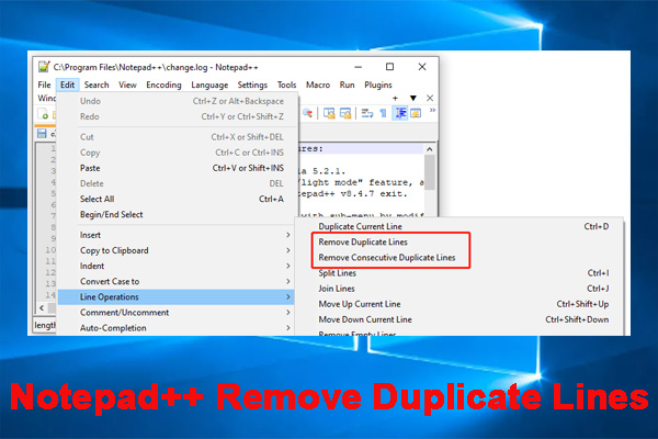 Notepad++ Remove Duplicate Lines on Windows 10/11 – Full Guide