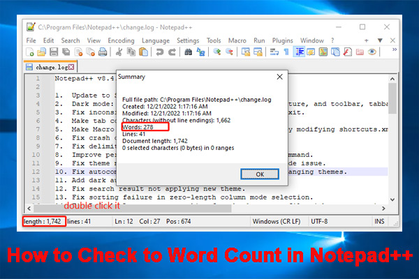 Notepad++ Word Count: 3 Ways Check to Word Count in Notepad++