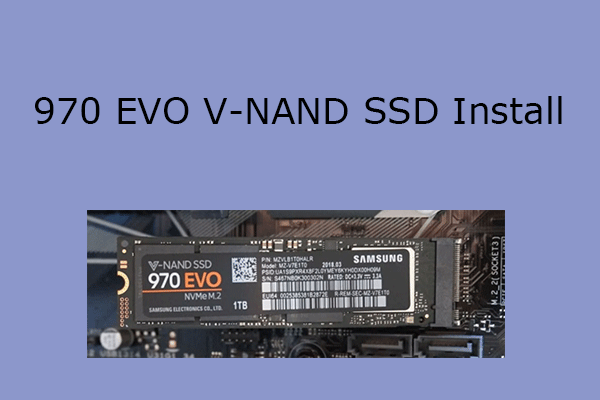 How to Install 970 EVO V-NAND SSD on Laptop