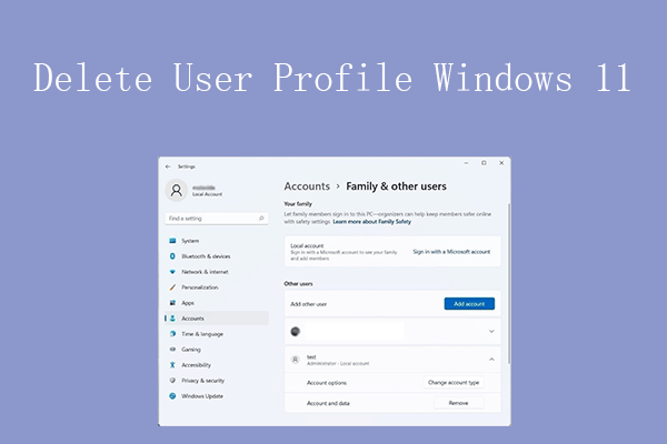 5 Ways to Delete User Profile on Windows 11