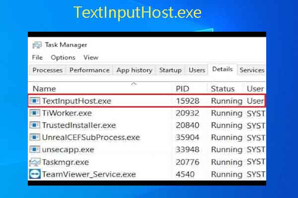 What Is TextInputHost.exe and How to Disable It If Necessary