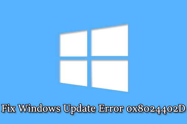 A Step-By-Step Guide to Fix Windows Update Error 0x8024402D