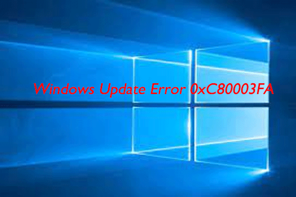 How to Troubleshoot Windows Update Error 0xC80003FA