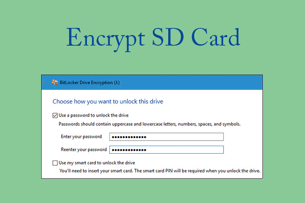 SD Card Encryption and Decryption Methods