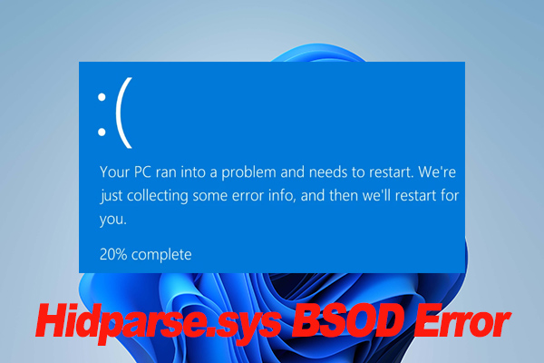 6 Ways to Fix the Hidparse.sys BSOD Error on Windows 11/10