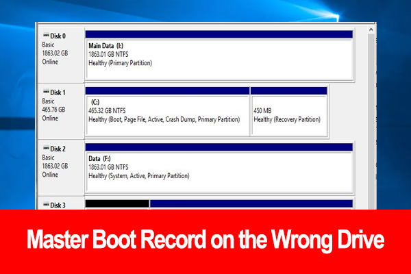 Master Boot Record on the Wrong Drive Windows 10/11? [Fixed]
