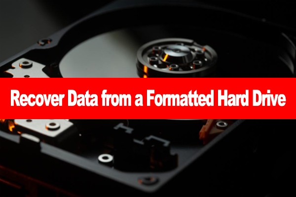 A Full Guide to Recover Data from a Formatted Hard Drive
