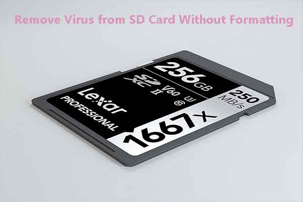 Here’re 2 Ways to Remove Virus from SD Card Without Formatting