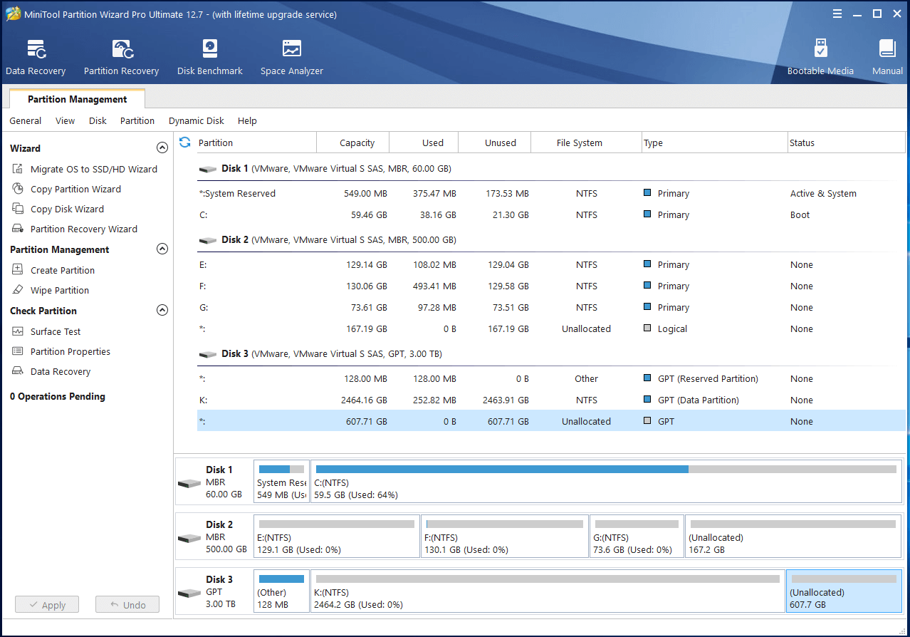 MiniTool Partition Wizard