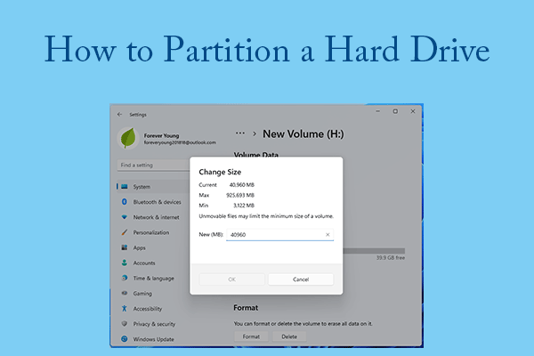How to Partition a Hard Drive for Use