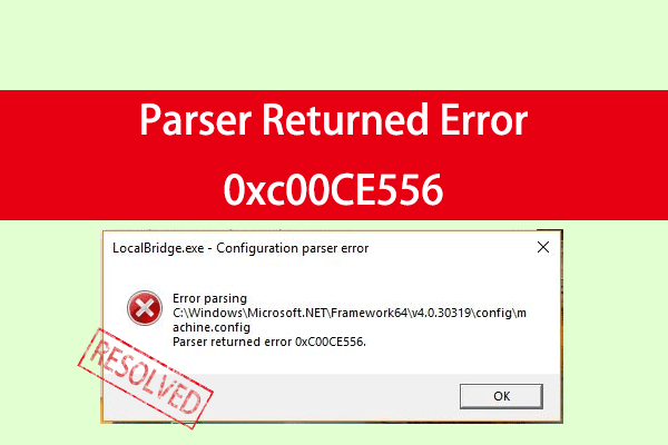 7 Fixes to Parser Returned Error 0xc00CE556 on Windows 10/11