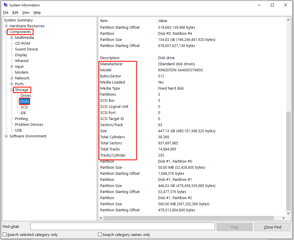 view the SSD specification