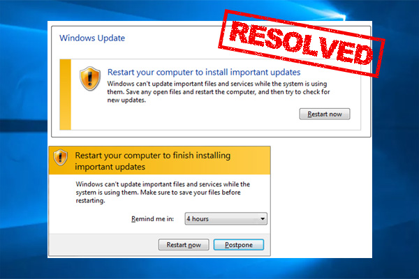 6 Ways to Fix Restart Your Computer to Install Important Updates
