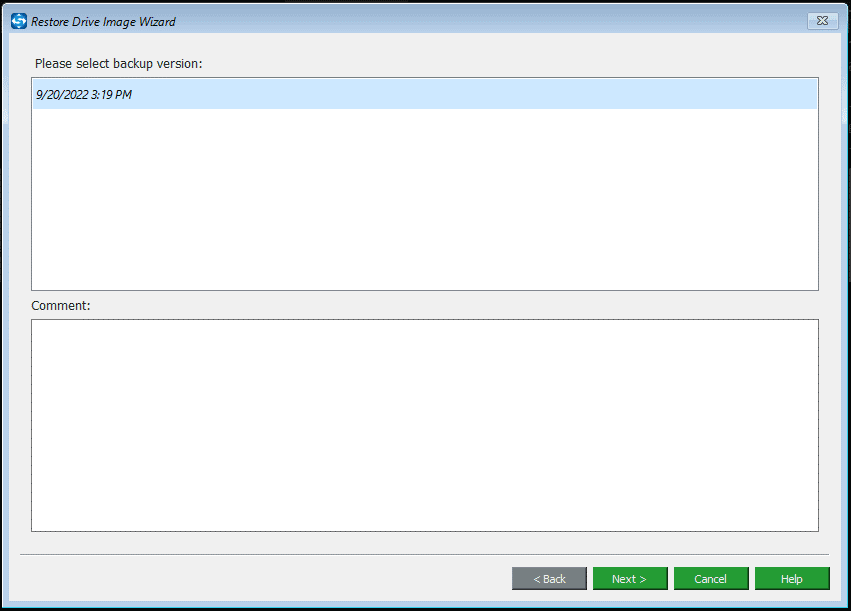 system restore using MiniTool ShadowMaker