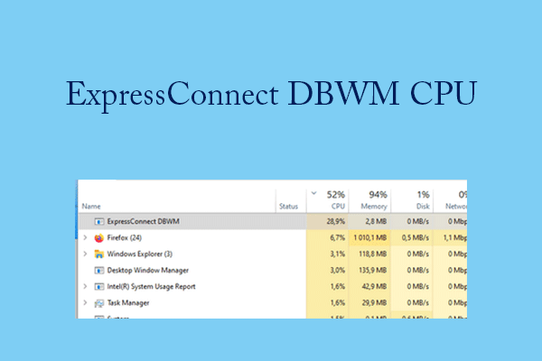 ExpressConnect DBWM High CPU – 4 Solutions