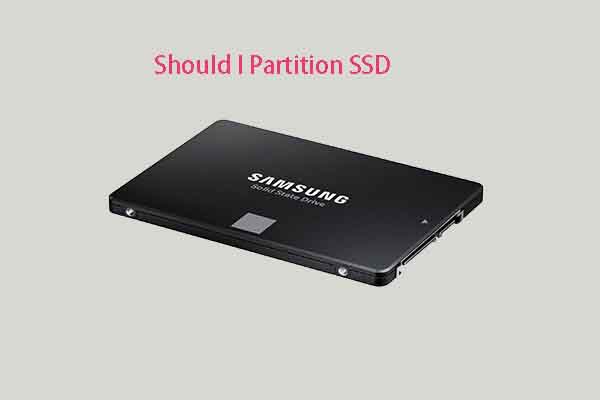 Should I Partition an SSD? Make a Decision After Seeing Analysis
