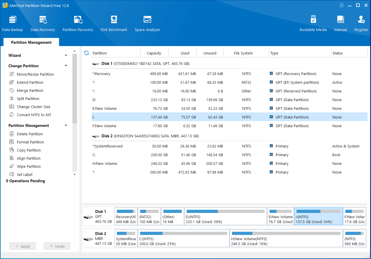 MiniTool Partition Wizard