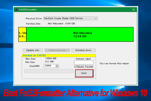 Best Fat32Formatter Alternative for Windows 10/8/7 | Get It Now