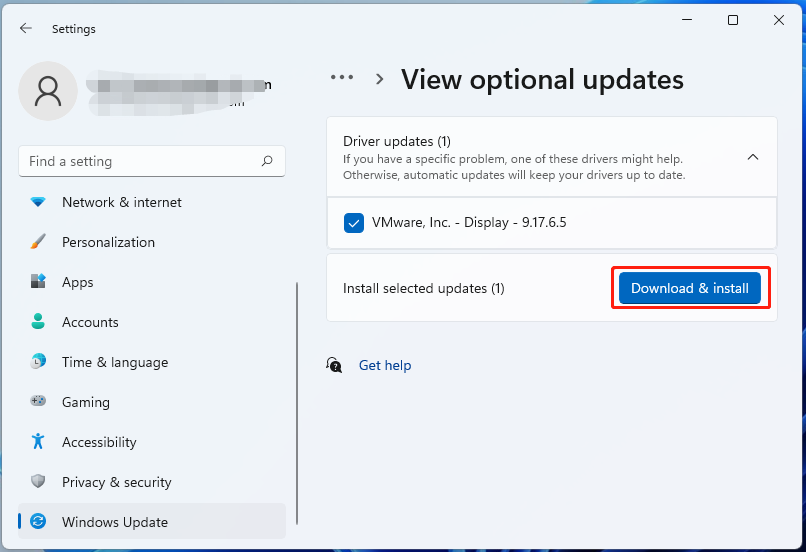 download Windows 11 optional updates