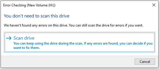 repair this drive