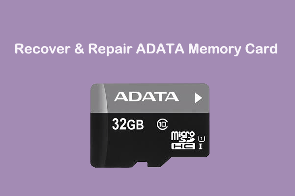 [Tutorial] How to Recover & Repair ADATA Memory Card