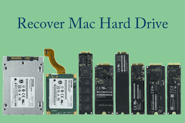 Recover Mac Hard Drive on a Mac PC or Windows PC