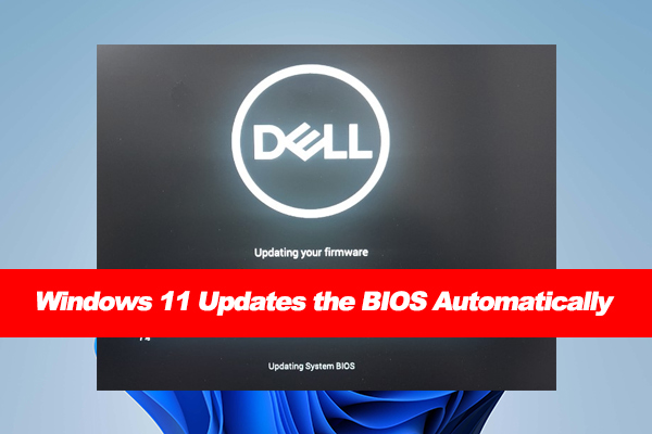 How to Stop It If Windows 11 Updates the BIOS Automatically