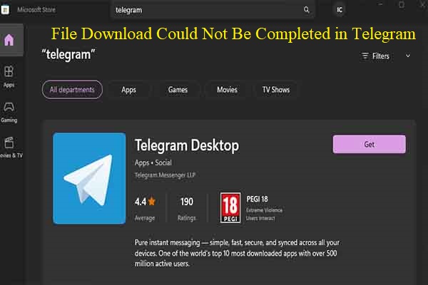 File Download Could Not Be Completed in Telegram (4 + 4 Methods)