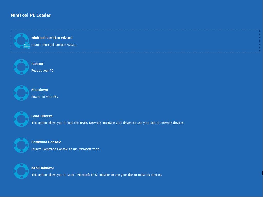 MiniTool PE Loader