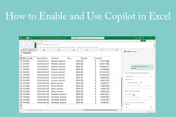 Use Copilot in Excel to Simplify Your Work