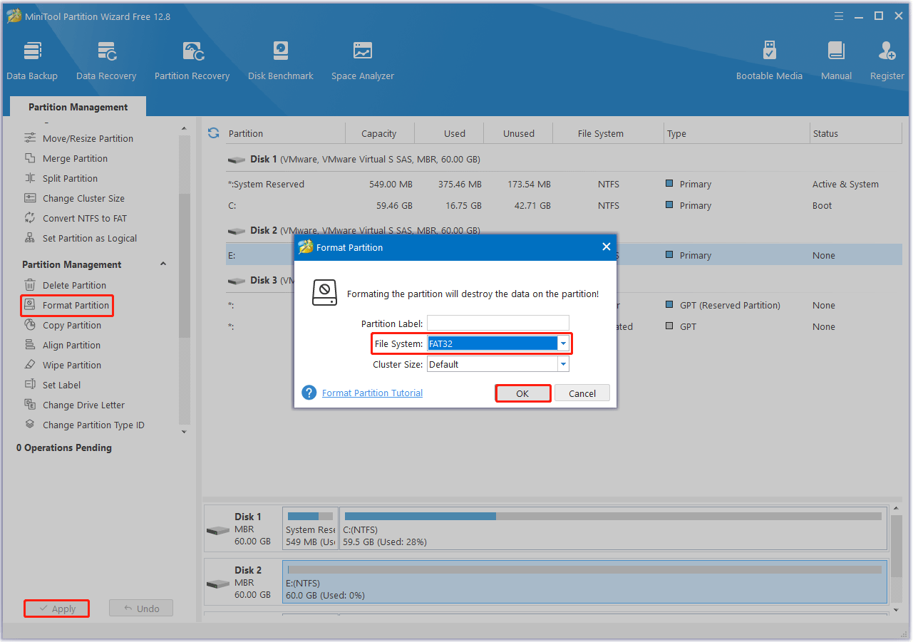 format external hard drive to FAT32