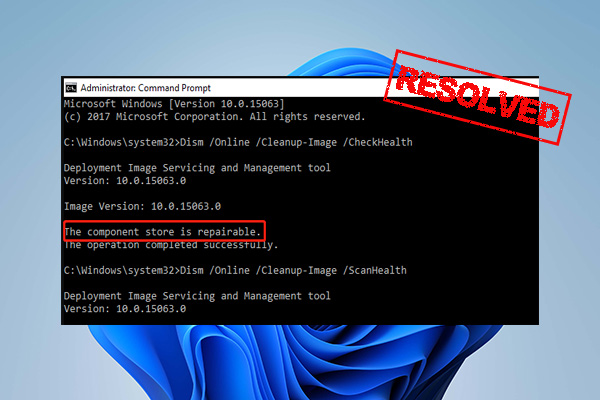 How to Fix The Component Store Is Repairable DISM Error